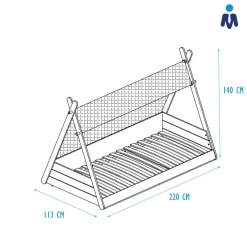 Basic Collectie Totem Bed Clearance