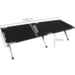 Trizand veldbed opvouwbare stretcher met opbergtas Discount