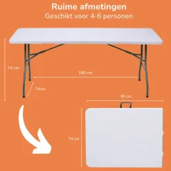Tuintafel MENTU5770/004 Hot