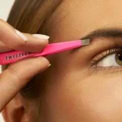 Tweezerman Mini Slant Tweezer Pincet Hot