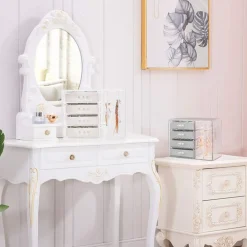 UNIQ Acryl Organizer voor Sieraden met 4 Laden, SF1142 Online