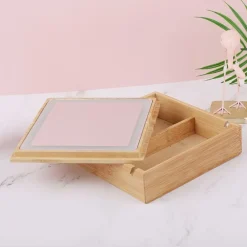 UNIQ 2-in-1 Led Make-upspiegel Sieradendoos en Make-up Organizer