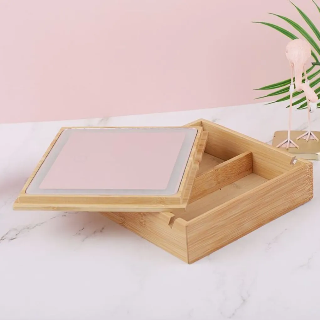 UNIQ 2-in-1 Led Make-upspiegel Sieradendoos en Make-up Organizer