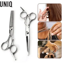 UNIQ Kappersschaar Set voor Thuisgebruik incl. Etui, 2-delig Discount