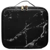 UNIQ Make-up Reistas - Toilettas / Cosmetische tas voor al je make-up - Zwart Marmer Online