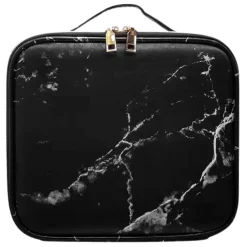 UNIQ Make-up Reistas - Toilettas / Cosmetische tas voor al je make-up - Zwart Marmer Online