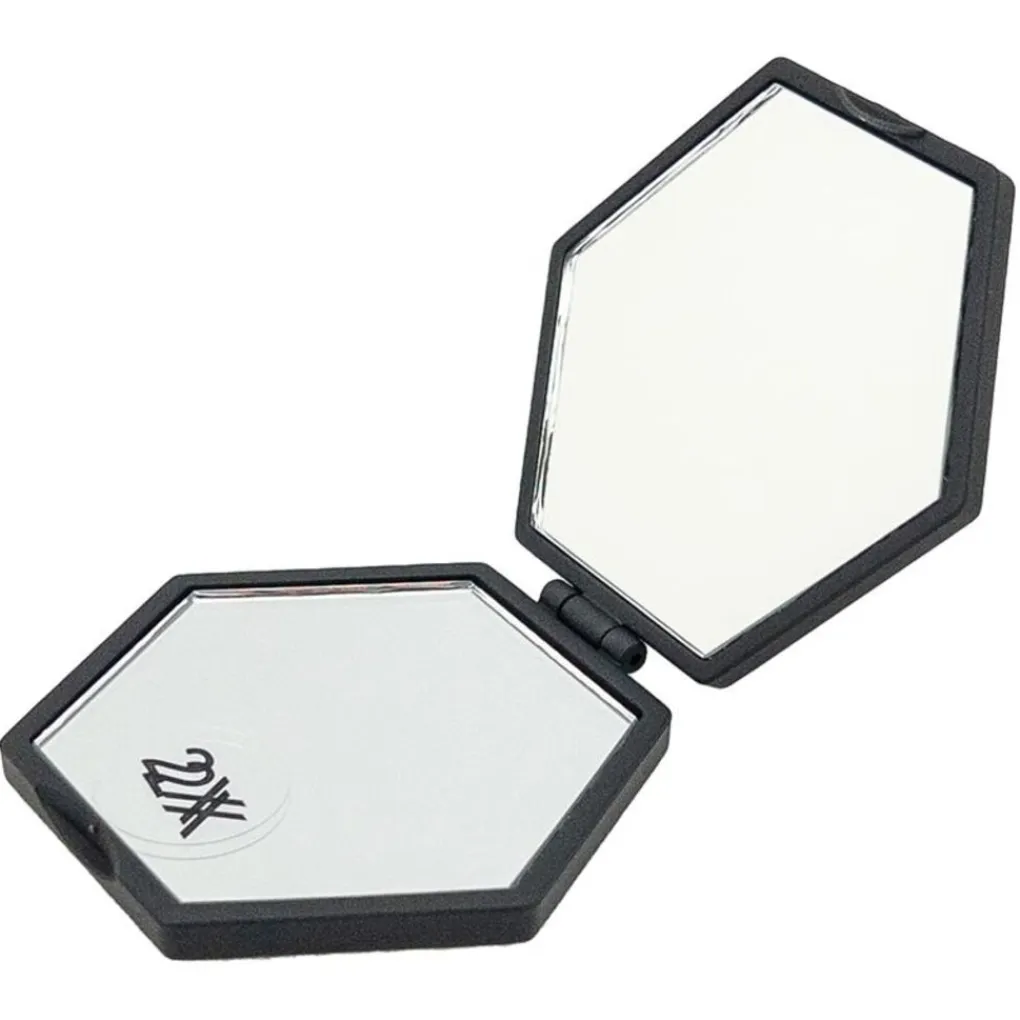 UNIQ Mini Compacte Zeshoekige Spiegel Discount