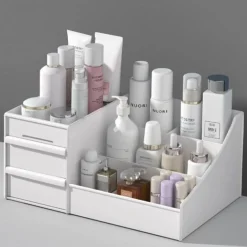 UNIQ Multifunctionele XL Organizer P110‑XL – Witte Make‑up & Accessoire Opberger Discount