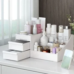 UNIQ Multifunctionele XL Organizer P110‑XL – Witte Make‑up & Accessoire Opberger Discount