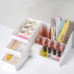 UNIQ Multifunctionele XL Organizer P110‑XL – Witte Make‑up & Accessoire Opberger Discount