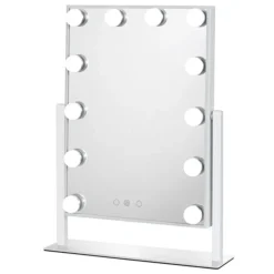 UNIQ New York Mega - Make-up Spiegel met 12 LED Lampen