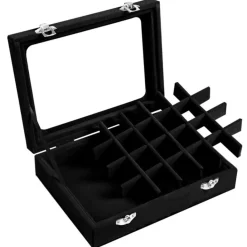 UNIQ Sieradendoos in Zwarte Velours Clearance