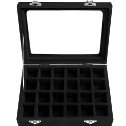 UNIQ Sieradendoos in Zwarte Velours Clearance