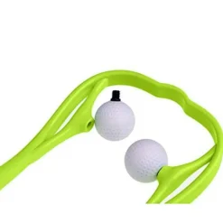 UNIQ Nek‑ & Schoudermassager – Handmatige Triggerpoint Roller, Verstelbaar, Groen Clearance