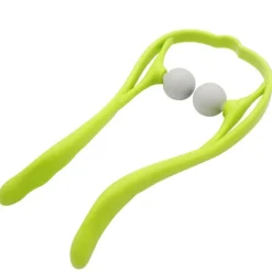 UNIQ Nek‑ & Schoudermassager – Handmatige Triggerpoint Roller, Verstelbaar, Groen Clearance