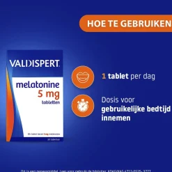 Valdispert Melatonine 5mg Tabletten Hot
