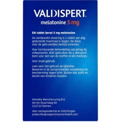 Valdispert Melatonine 5mg Tabletten Hot