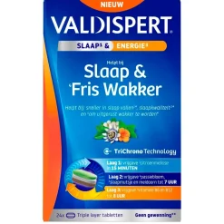 Valdispert Slaap & Fris Wakker Triple Layer Tabletten Clearance