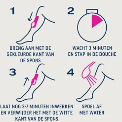 Veet In-Shower Ontharingscrème voor de Gevoelige Huid