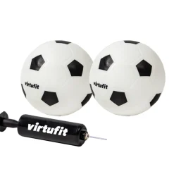 VirtuFit Kinder Voetbaldoelen Set met 2 Ballen en Pomp Online