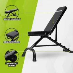 VirtuFit Multifunctionele Verstelbare Fitnessbank Best