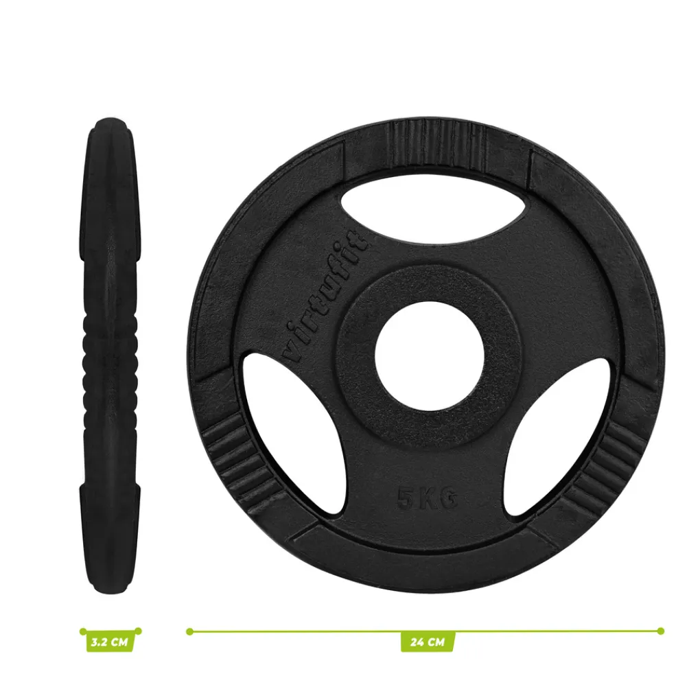 VirtuFit Olympische Gietijzeren Halterschijf Discount