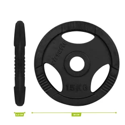 VirtuFit Olympische Gietijzeren Halterschijf