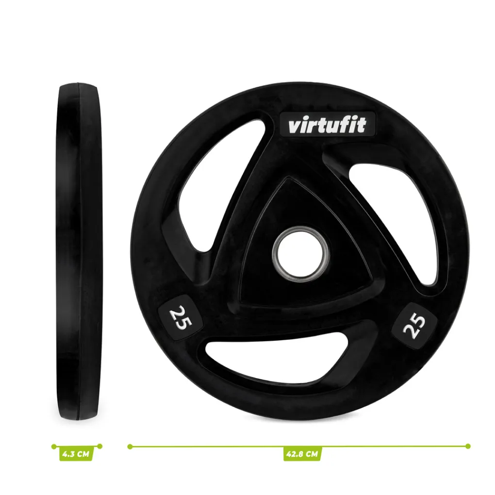 VirtuFit Olympische Rubberen Halterschijf Sale