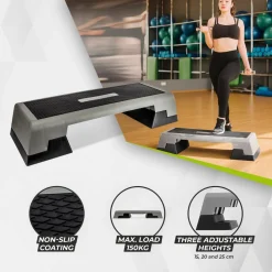 VirtuFit Professionele Verstelbare Aerobic Fitness Step/Stepper Sale