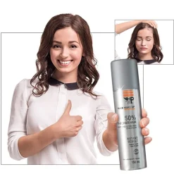 Volume hair Plus Midden Bruin Verdikkende Hairspray Hot