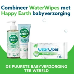 Waterwipes Hydrating Clean Babydoekjes Outlet