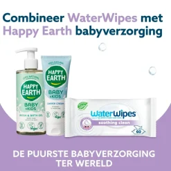 Waterwipes Soothing Clean Babydoekjes New
