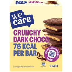 WeCare Crunchy Dark Choco Bars Outlet