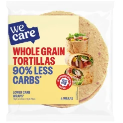WeCare Whole Grain Tortillas Lower Carb Wraps Online