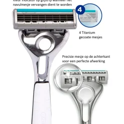 Wilkinson Sword Quattro Titanium Sensitive Limited Edition Scheermes Online