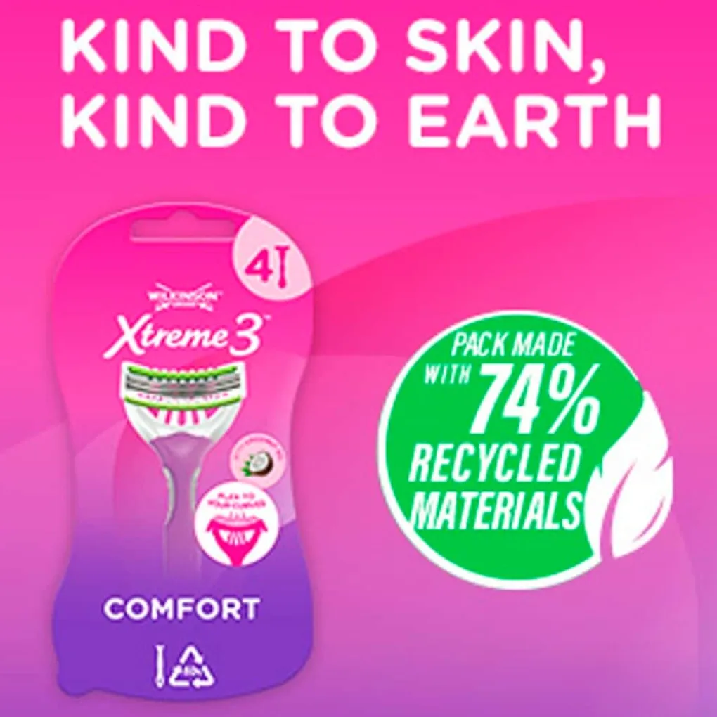 Wilkinson Sword Xtreme3 Beauty Wegwerpscheermesjes Clearance