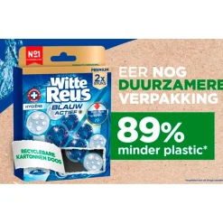 Witte Reus Blauw Actief Hygiëne Toiletblok Sale