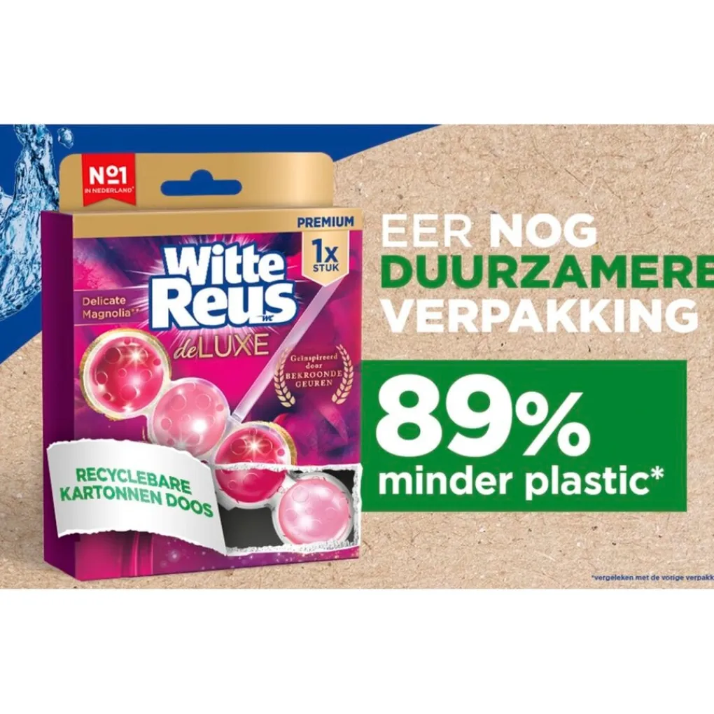 Witte Reus DeLuxe Delicate Magnolia Toiletblok Discount