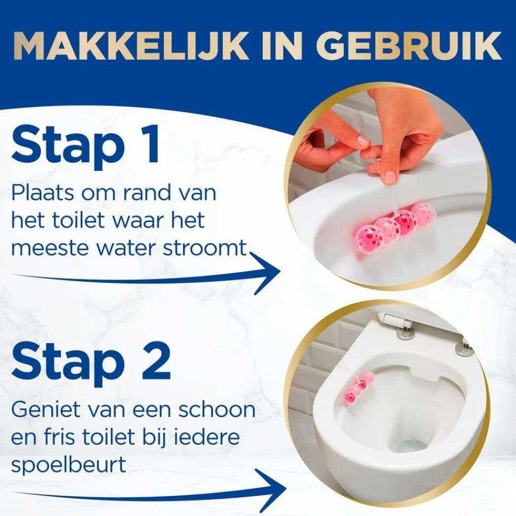 Witte Reus DeLuxe Delicate Magnolia Toiletblok Discount