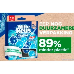 Witte Reus Kracht Actief Oceaan Toiletblok Outlet