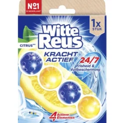 Witte Reus Kracht Actief Citrus Toiletblok