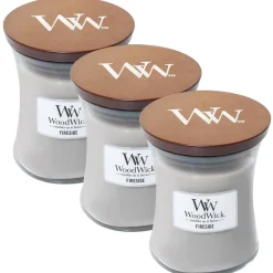 Woodwick geurkaarsen Fireside Best