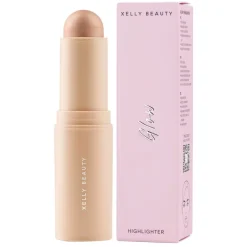 XELLY BEAUTY Pearly Pink Highlighter New